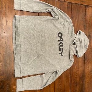 Grey Oakley Hoodie
